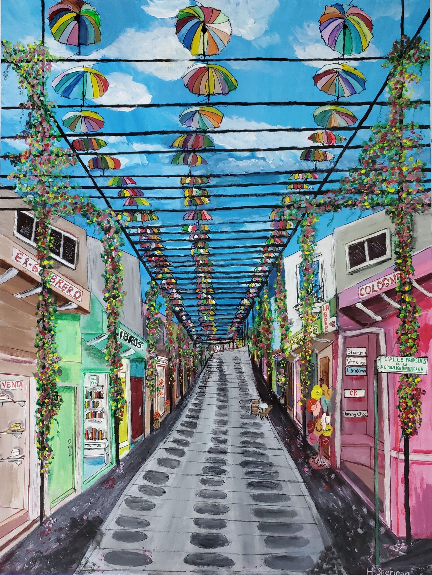 Umbrella Street-Porta Plata